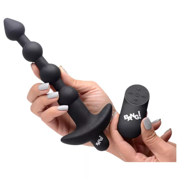 Bang! - Akkubetriebener, Funkanalvibrator (schwarz)