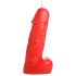 Spicy Pecker - Große Kerze in Penisform mit Hoden