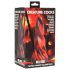 Creature Cocks Höllenkuss - Gedrehter Silikon-Dildo - 19cm (Rot)