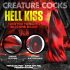 Creature Cocks Höllenkuss - Gedrehter Silikon-Dildo - 19cm (Rot)