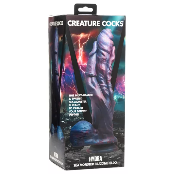Creature Cocks Hydra - Silikon Dildo - 27cm (lila)