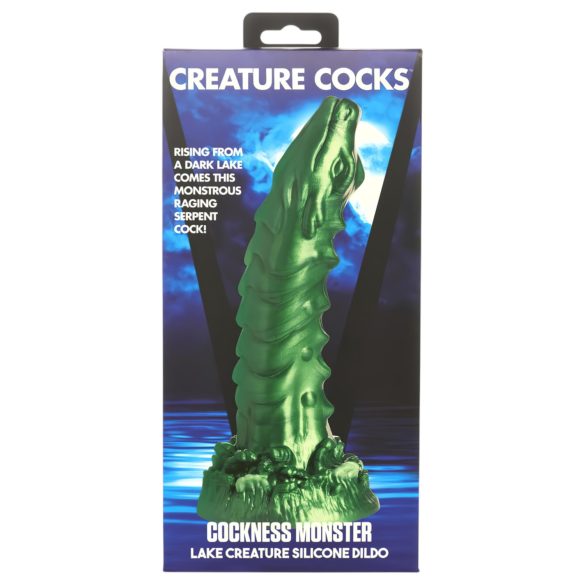 Creature Cocks Cockness Monster - Silikon Dildo (grün)