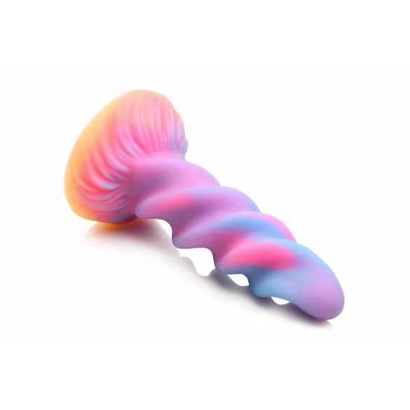 Creature Cocks Moon Rider - leuchtendes Einhorn-Dildo (lila-pink)