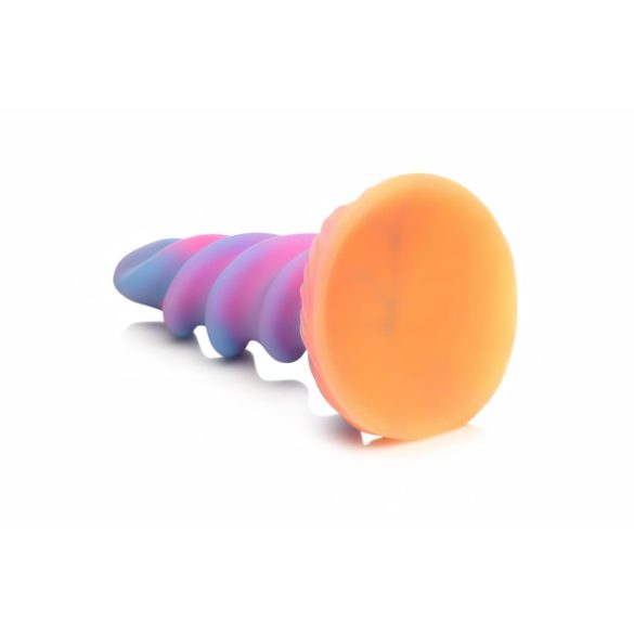 Creature Cocks Moon Rider - leuchtendes Einhorn-Dildo (lila-pink)