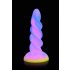 Leuchtender Einhorn Dildo in Lila-Pink