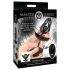 XR Brands - Aufblasbarer Vibro-Analdildo (schwarz)
