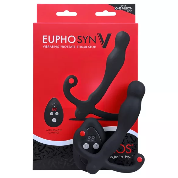 Aneros Eupho Syn V - Prostata-Vibrator mit Fernbedienung (schwarz)