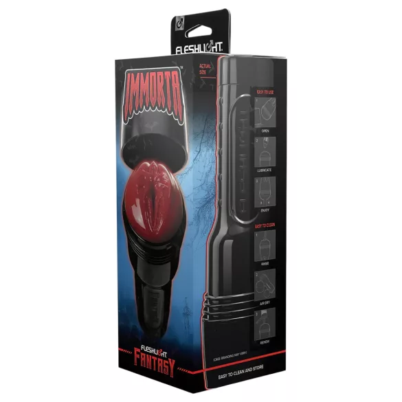 Fleshlight Fantasy Immorta - Fantasy-Kunstvagina-Masturbator (rot)