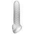 Fat Boy Checker Box - Penis-Mantel (17 cm) - Weiß