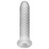 Fat Boy Checker Box - Penis-Mantel (17 cm) - Weiß