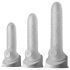 Fat Boy Checker Box - Penis-Mantel (17 cm) - Weiß