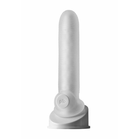 Fat Boy Micro Rillen - Penisüberzieher (19cm) - Milchweiß