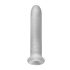 Fat Boy Micro-Rippled Penishülle (19 cm) - Weiß