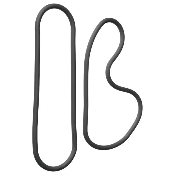 Perfect Fit Slim Wrap 15 - schmaler Penisring - schwarz (38cm)