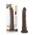 Dr. Skin 8,5" - Realistischer Saugnapf-Dildo - Braun (20,5cm)