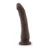 Dr. Skin 8,5" - Realistischer Saugnapf-Dildo - Braun (20,5cm)