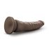 Dr. Skin 8,5" - Realistischer Saugnapf-Dildo - Braun (20,5cm)