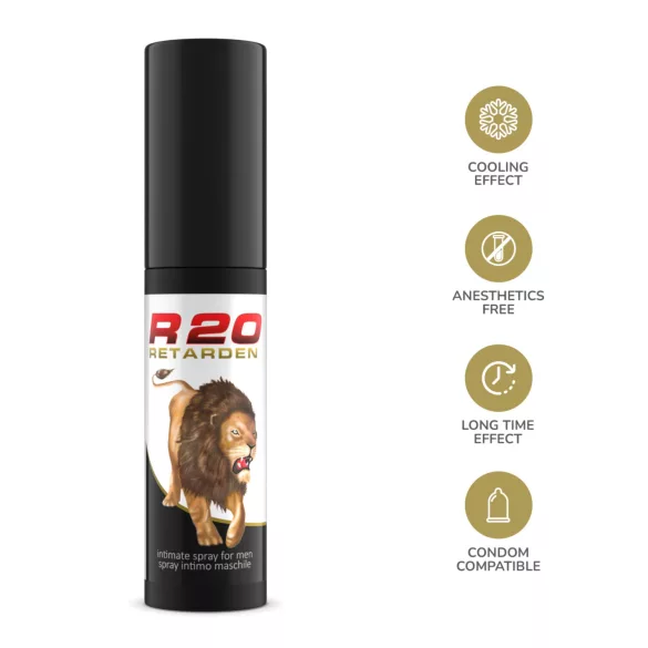 Intimateline R20 - kühlendes Verzögerungsspray für Männer (20 ml)