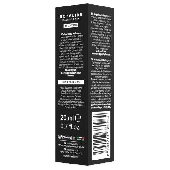 Intimateline Boyglide - Anal-Entspannungsspray für Männer (20 ml)