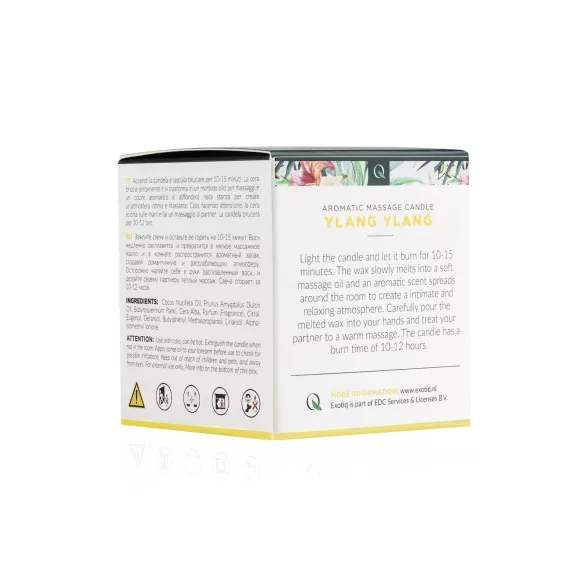 Exotiq - Duftende Massagenkerze - Ylang Ylang (60g)