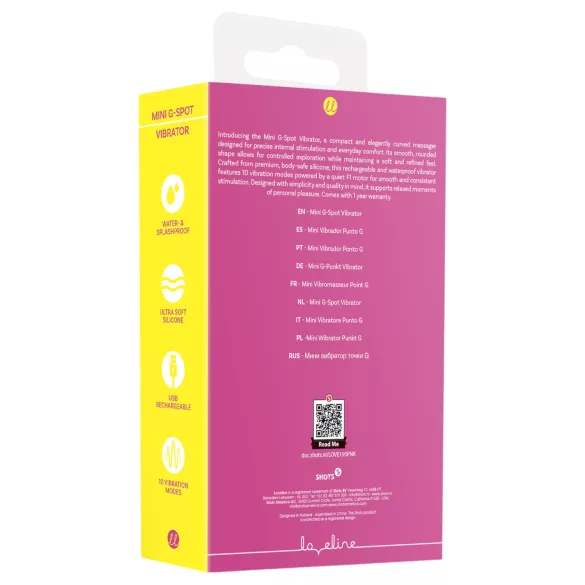 Loveline - Mini-G-Punkt-Vibrator (rosa)