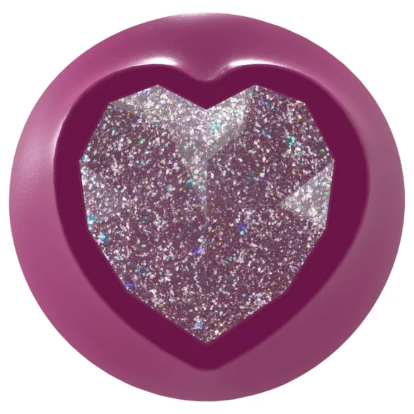 Loveline - gebogener Mini-Vibrator mit Häschen (rosa)