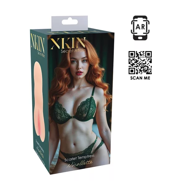 XKIN Temtress Nicolette - lebensechter Masturbator mit künstlicher Vagina (hautfarben)