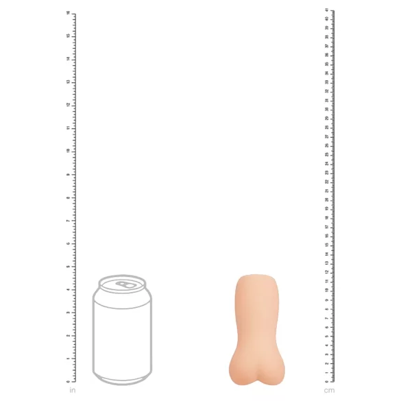 XKIN - lebensechter Kunstpo-Masturbator - M (natur)