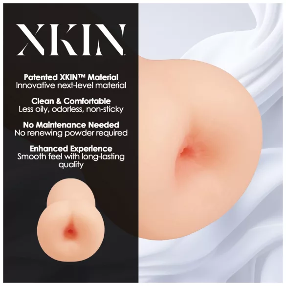 XKIN - lebensechter Kunstpo-Masturbator - M (natur)