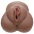 XKIN - realistische Kunstvagina - L (dunkles Natur)