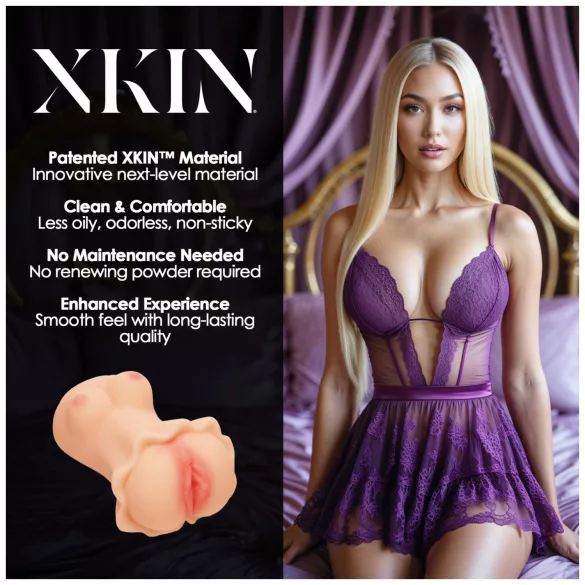XKIN Enchantment Elise - lebensechter Kunstvagina-Masturbator (natur)