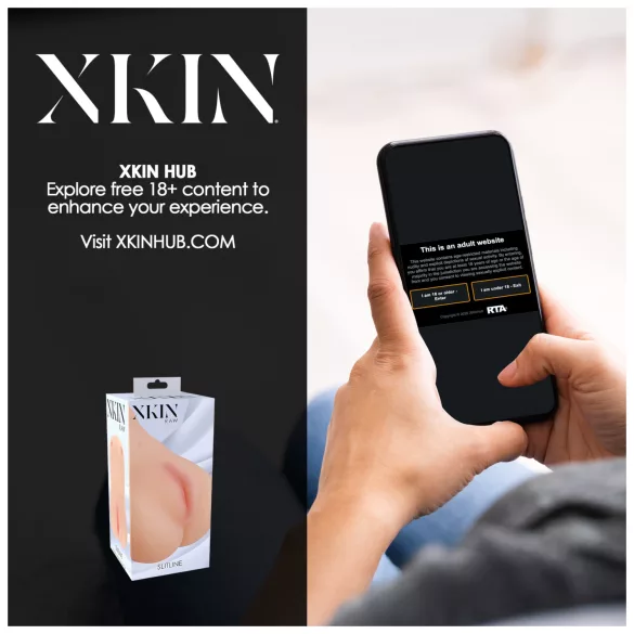 XKIN - realistische Kunstvagina-Masturbator - Größe L (natur)