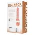 REALROCK - Saugnapf-Vibrator - Hautfarben (20,5 cm)