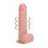 REALROCK - Saugnapf-Vibrator - Natur (18 cm)