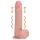 REALROCK - Saugnapf Stoßvibrator - natur (20,5cm)
