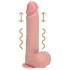 REALROCK - Saugnapf Stoßvibrator - natur (20,5cm)