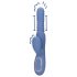 Loveline - Erwärmender Stoß-Vibrator (Blau)