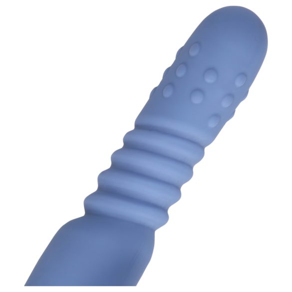 Loveline - Wärmender Stoß Vibrator (Blau)