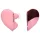 Loveline Tapping Heart - wiederaufladbarer Klitorisstimulator (pink)