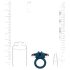 Loveline - Hasen-Vibrations-Penisring (Blau)