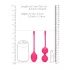 Loveline - Gewichtete Liebeskugeln-Set - 2-teilig (pink)