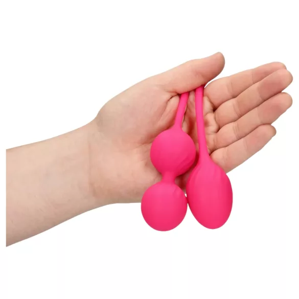 Loveline - Gewichtete Liebeskugeln-Set - 2-teilig (pink)