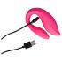 Loveline - Akku-Paarvibrator mit Fernbedienung (Pink)