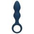 Loveline - Anal-Dildo mit Ring - mittel (blau)