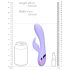 Loveline - Wiederaufladbarer Rabbit-Vibrator (Lila)