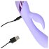 Loveline - Wiederaufladbarer Rabbit-Vibrator (Lila)