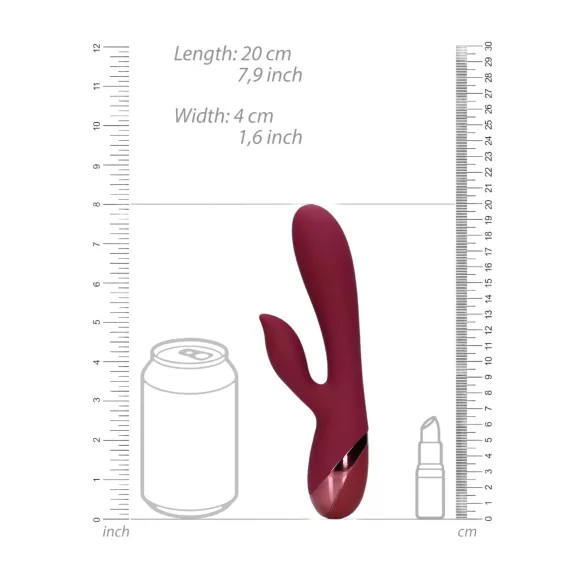 Loveline - Wiederaufladbarer Klitorisstimulator (Rot)