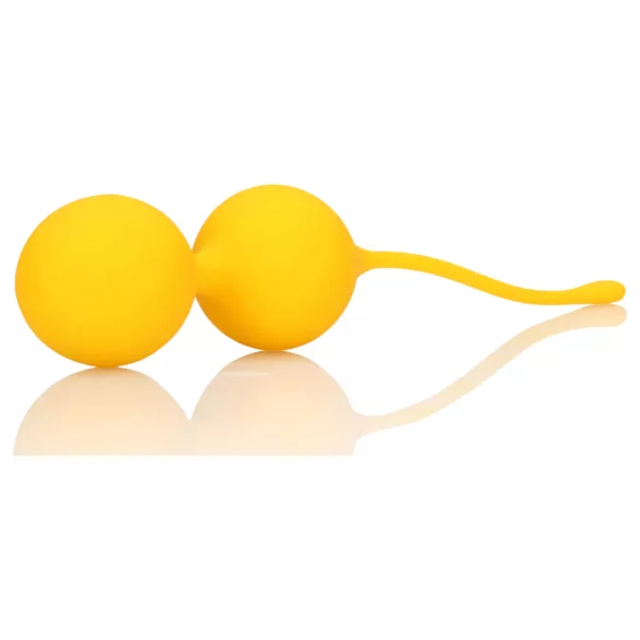 Loveline - Silikon Geishakugel Set - 2-teilig (gelb)