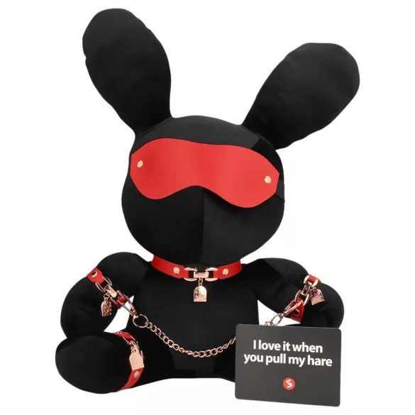 Bondage Rabbit - BDSM Häschen (schwarz)