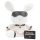 Fesselnder Hase - BDSM Bunny (weiß)